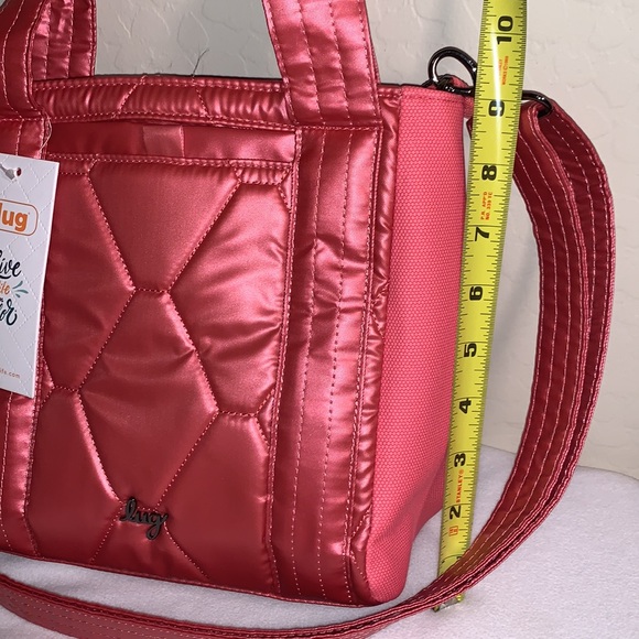 LUG BRAND NEW WITH TAG CADENCE WATERMELON METALLIC CROSSBODY BAG - Picture 9 of 9
